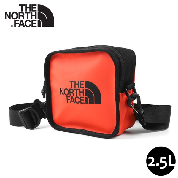 north face orange bag