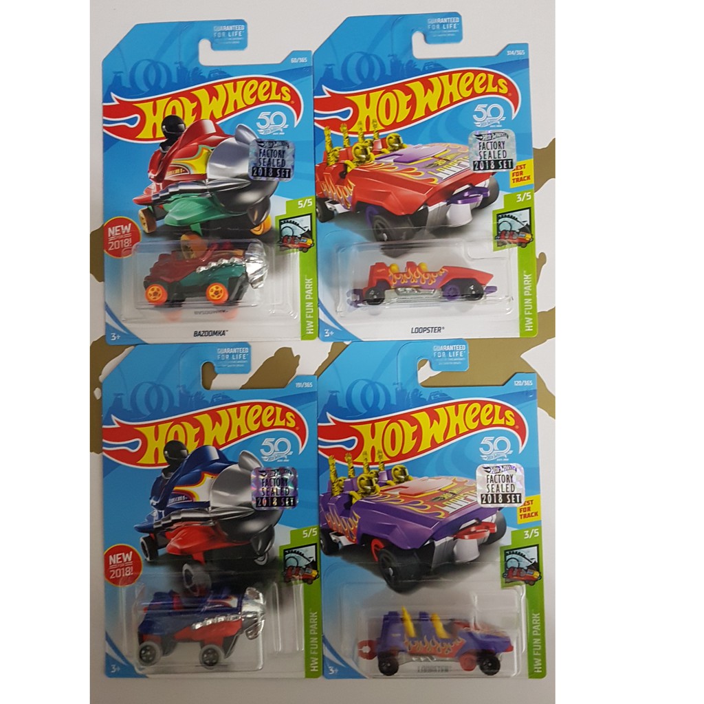 lot hot wheels 2018