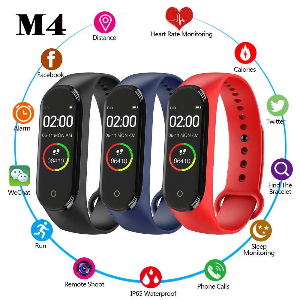 m2 smart band tracker bluetooth