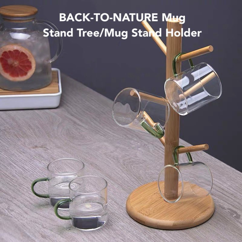 BACK-TO-NATURE Mug Cup Stand Holder/Mug Cup Stand Tree