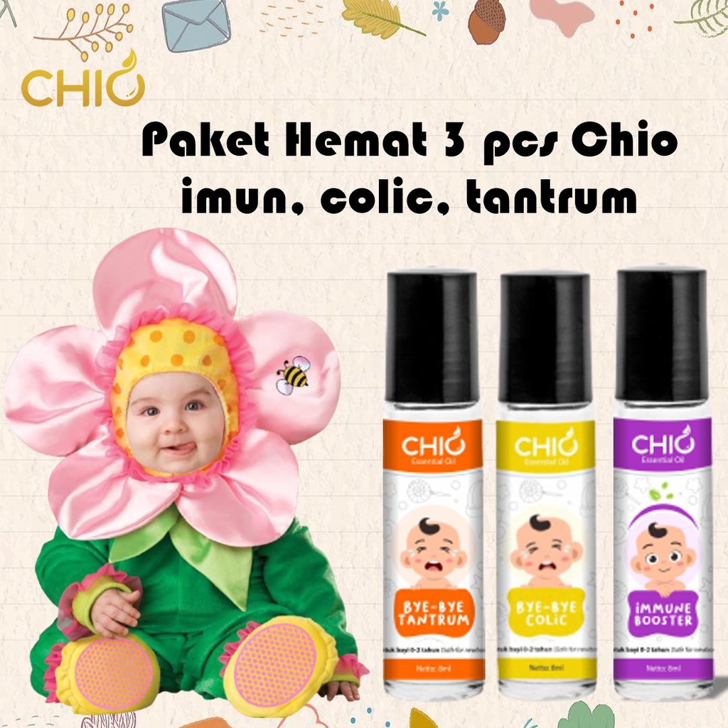 Buy Chio Savings Package 3 Pcs Imun Booster Colic Tantrum Seetracker Malaysia