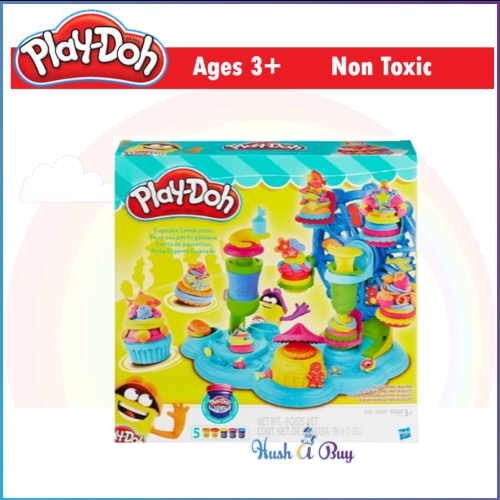 play doh cupcake celebration