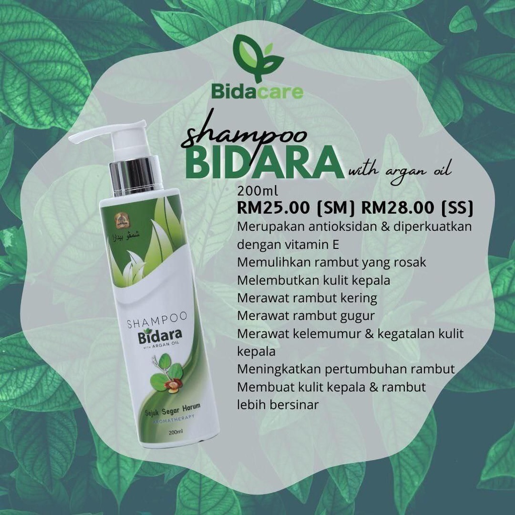 Syampoo Bidara With Argan Oil Original Shopee Malaysia