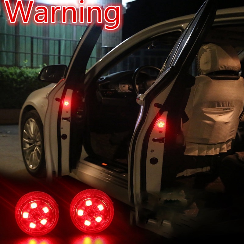 1pcs Door Open Safety Warning Light Car Door Warning Lights Safety