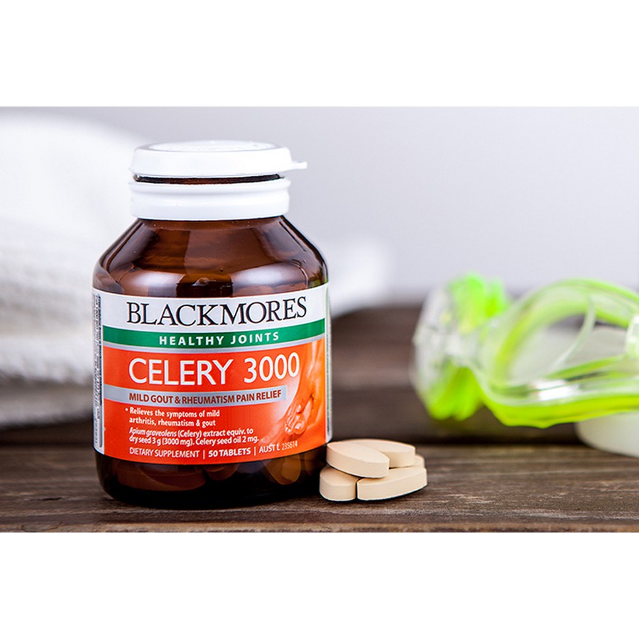 Authentic Blackmores Celery 3000 50 Tablets Shopee Malaysia