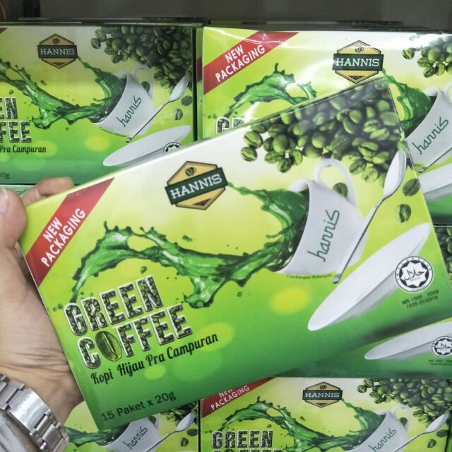 READY.STOCK!! HANNIS GREEN COFFEE (new packaging ...