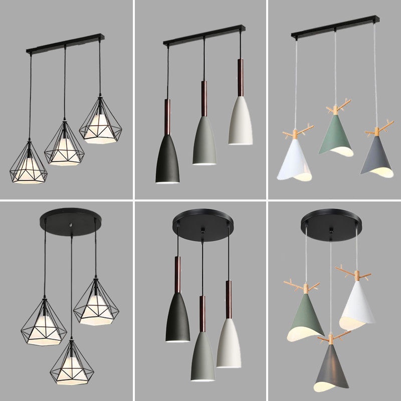 Nordic Modern Minimalist Dining Table Pendant Lamp Living Room Bedroom
