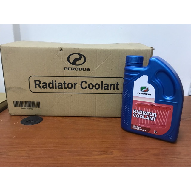 ORIGINAL PERODUA RADIATOR COOLANT (1L) RED COLOR  Shopee 