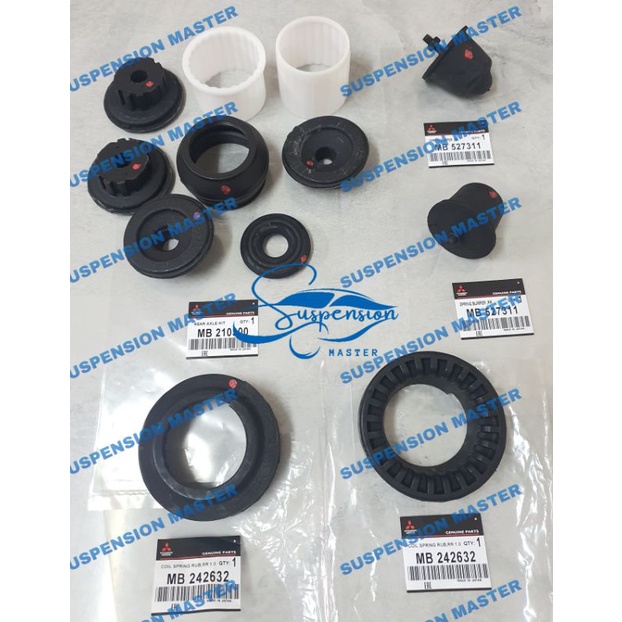 In Set Rear Axle Kit Set Rear Coil Spring Rubber Upper Rear