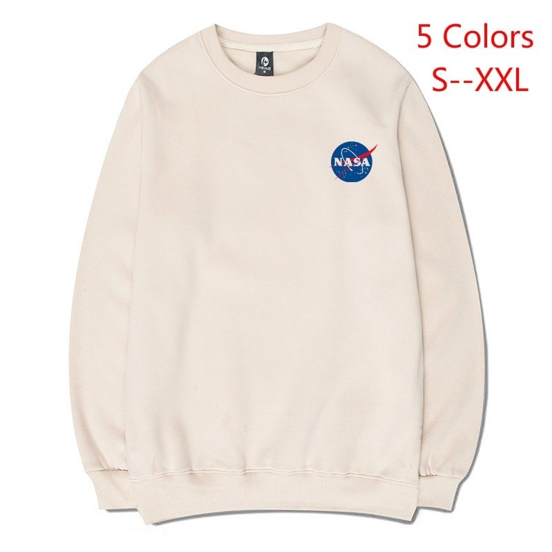 nasa hoodie beige