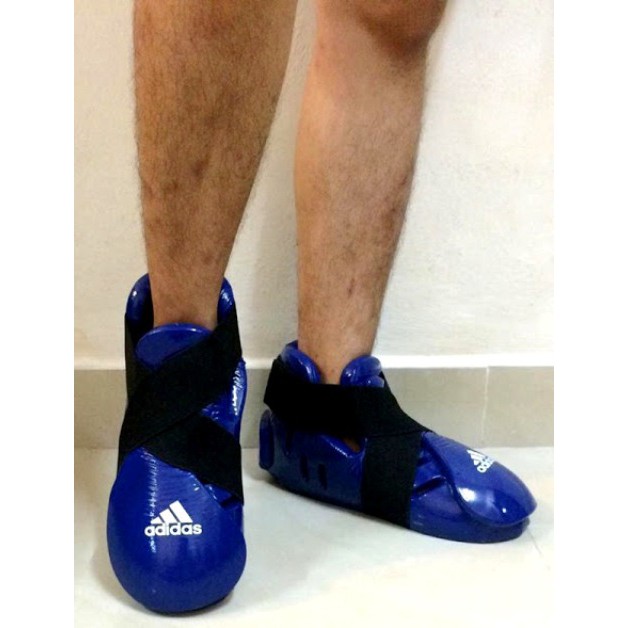 Blue Colour Adidas Taekwondo Karate Silat ITF Gear Shoe Glove MMA Sport
