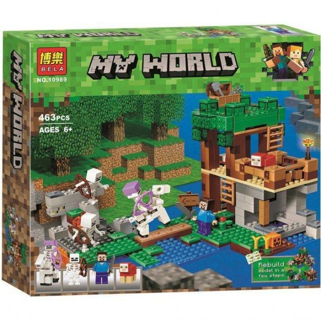 Lego 积木minecraft 2in1 我的世界bela 109 463 Pcs Shopee Malaysia
