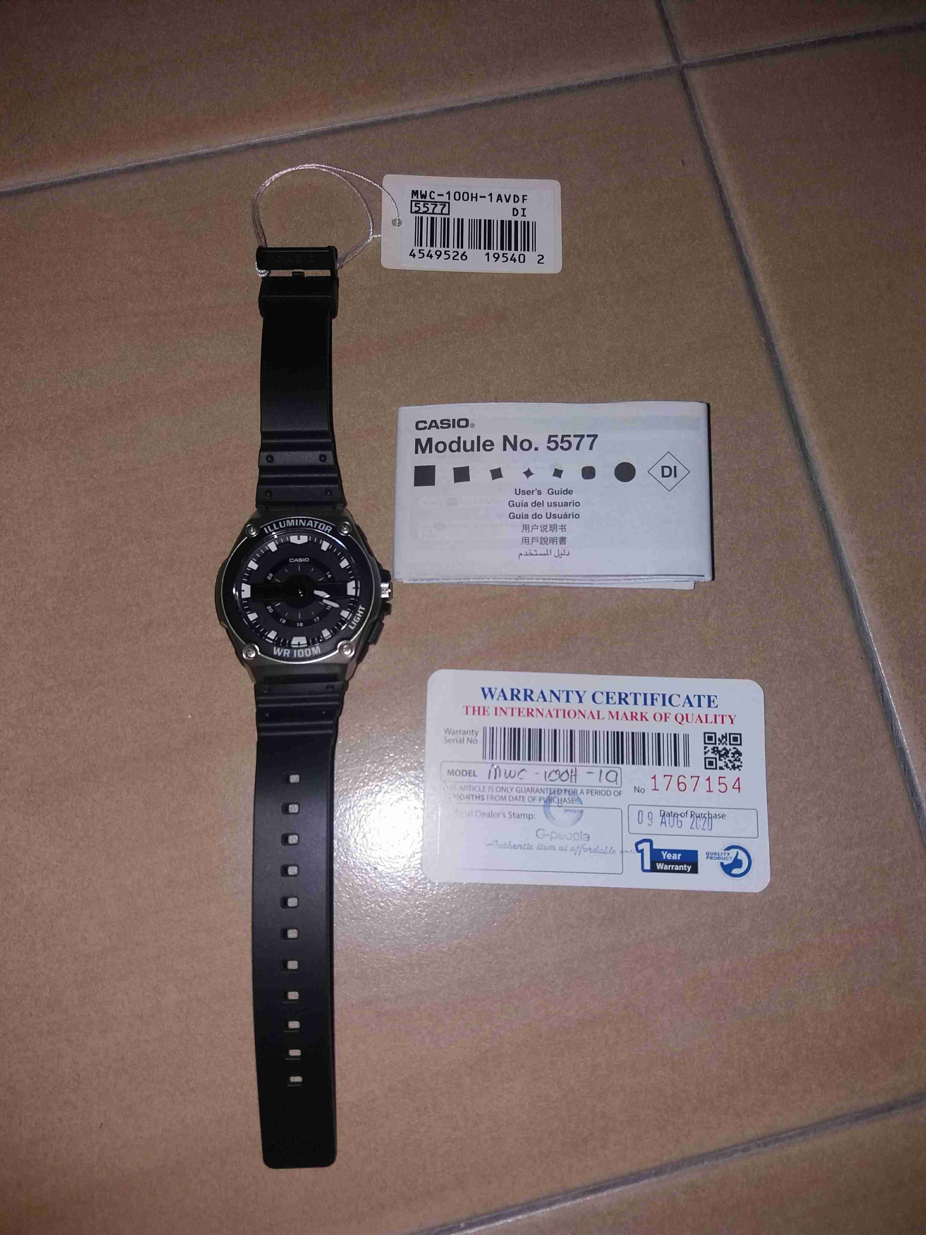 casio illuminator 5577