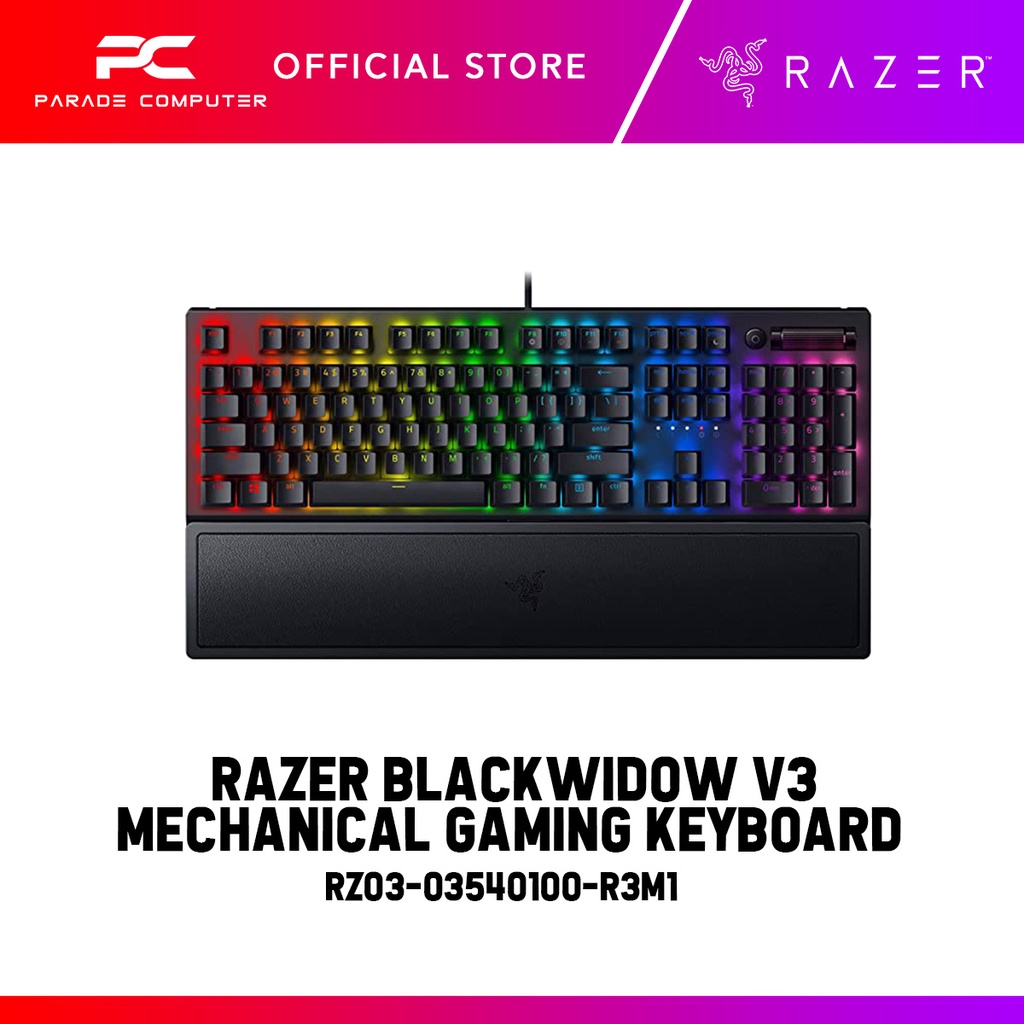 RAZER BLACKWIDOW V3 MECHANICAL GAMING KEYBOARD | Shopee Malaysia