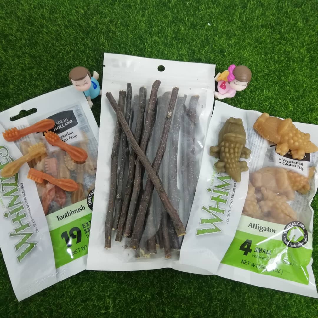 (Ready Stock🚀) Hamster Small Animal Toothbrush Chew Toy Dental Care Dog