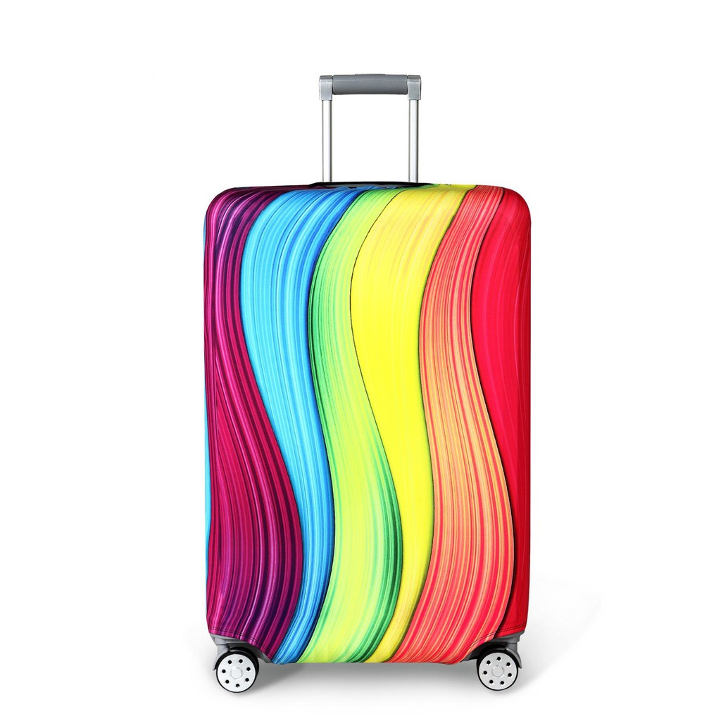 rainbow luggage