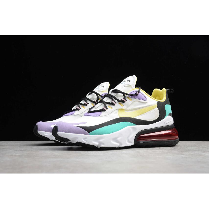 air max 270 purple yellow