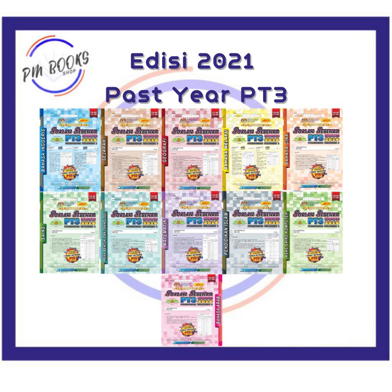 Buy Pmbooks Edisi 2021 Past Year Pt3 Kertas Soalan Peperiksaan Sebenar Pt3 2019 Seetracker Malaysia