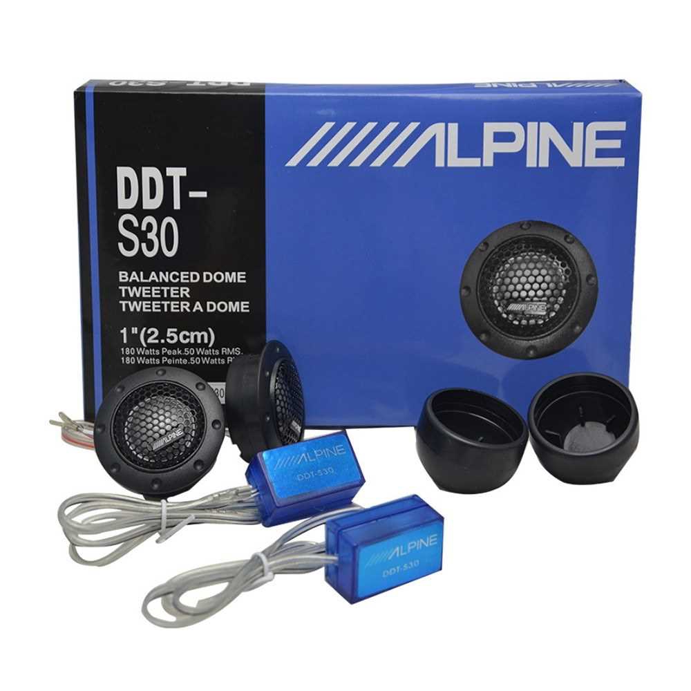 ALPINE DDT-S30 BALACED DOME TWEETER | Shopee Malaysia