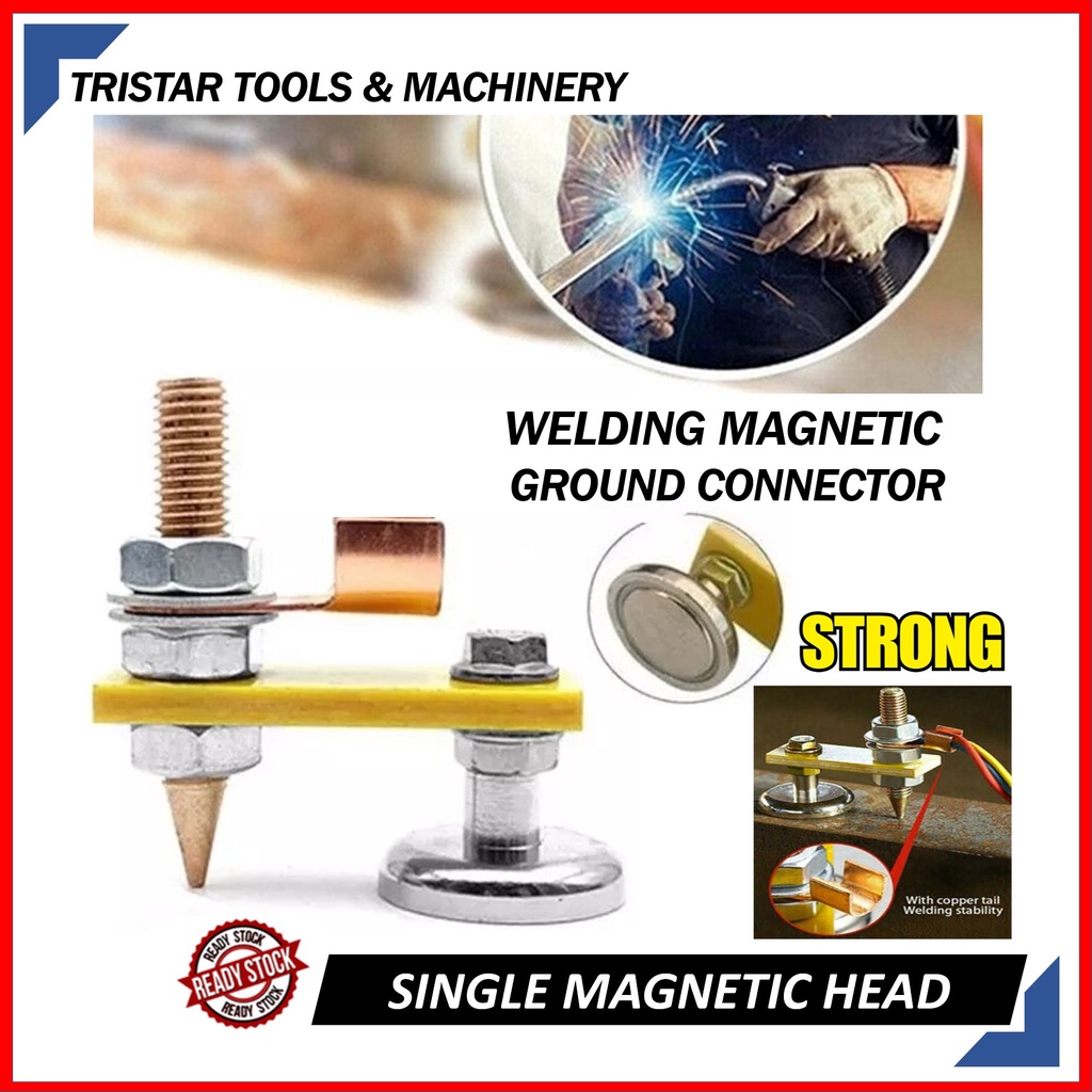 STRONG WELDING SINGLE DOUBLE HEAD GROUND CONNECTOR WELDING