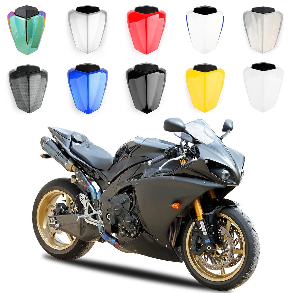 Areyourshop Rear Seat Cover cowl For YZF R1 2007-2008 Fairing Black 