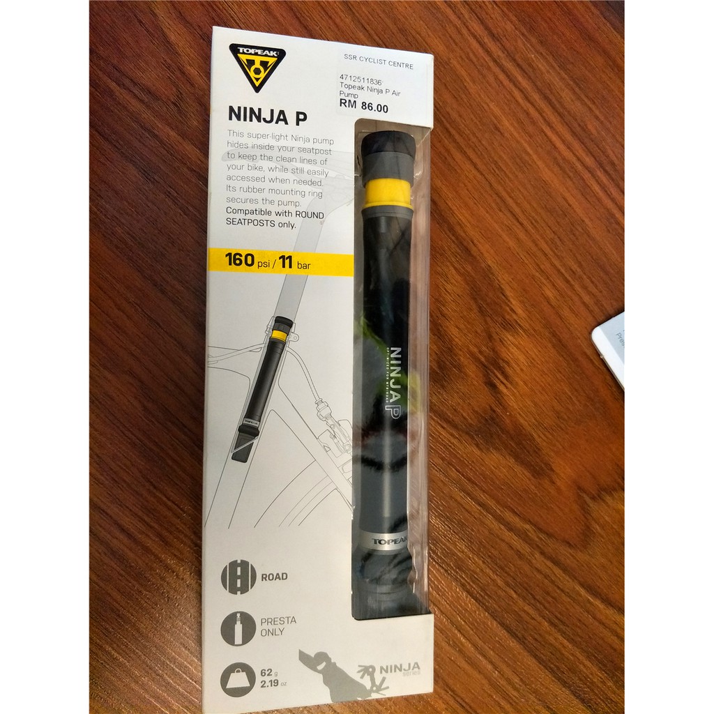 topeak ninja seatpost pump