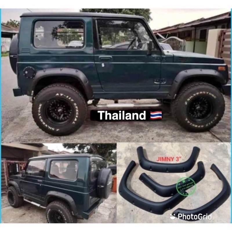 suzuki jimny fender flares