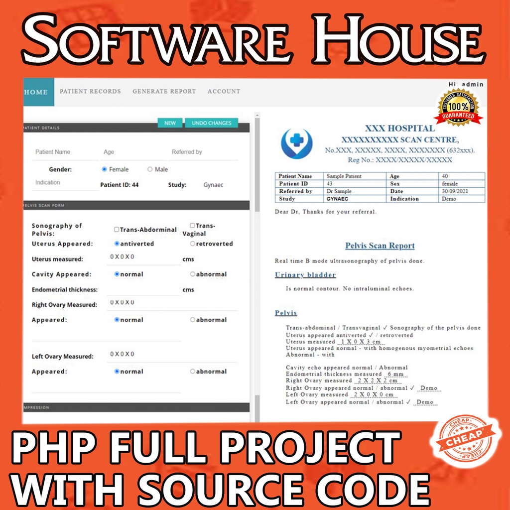 Patient Record Management System Full PHP Project with Source Code