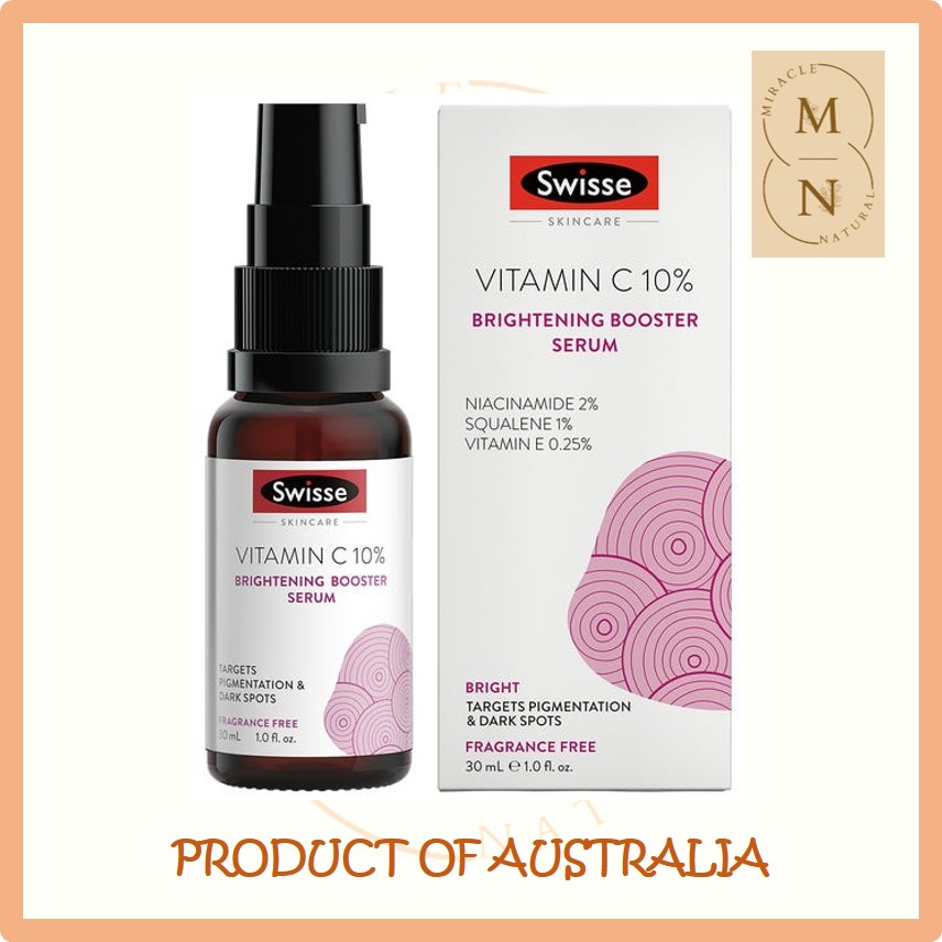 Swisse Vitamin C 10 Brightening Booster Serum (30ml) Shopee Malaysia