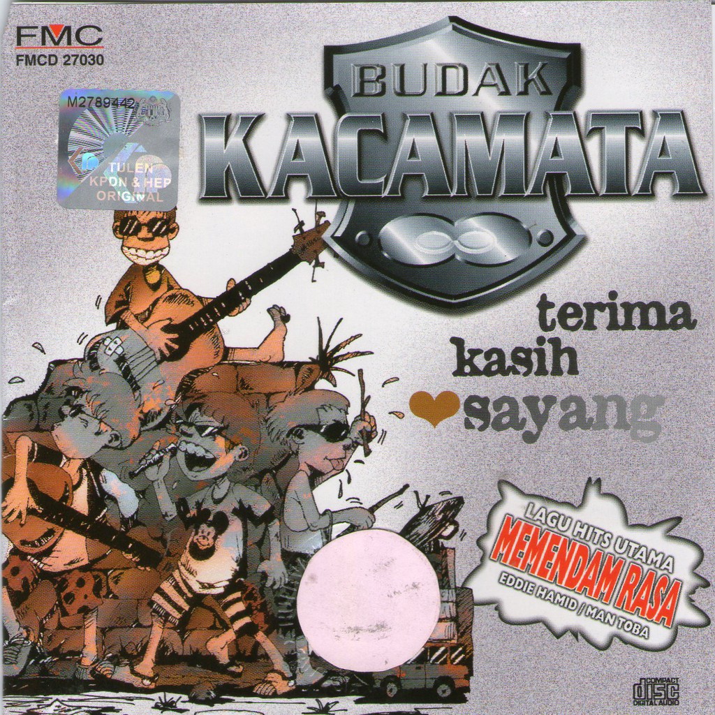 (CD) BUDAK KACAMATA - TERIMA KASIH SAYANG