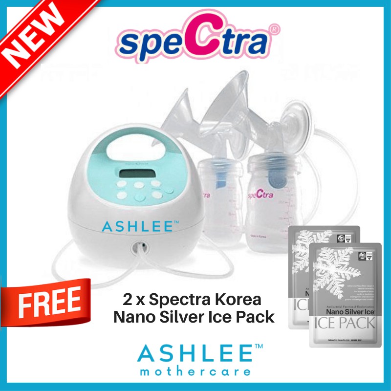 Spectra S1 Double Electric Breast Pump Ice Pack 2 Pcs 2 Years Warranty Shopee Malaysia