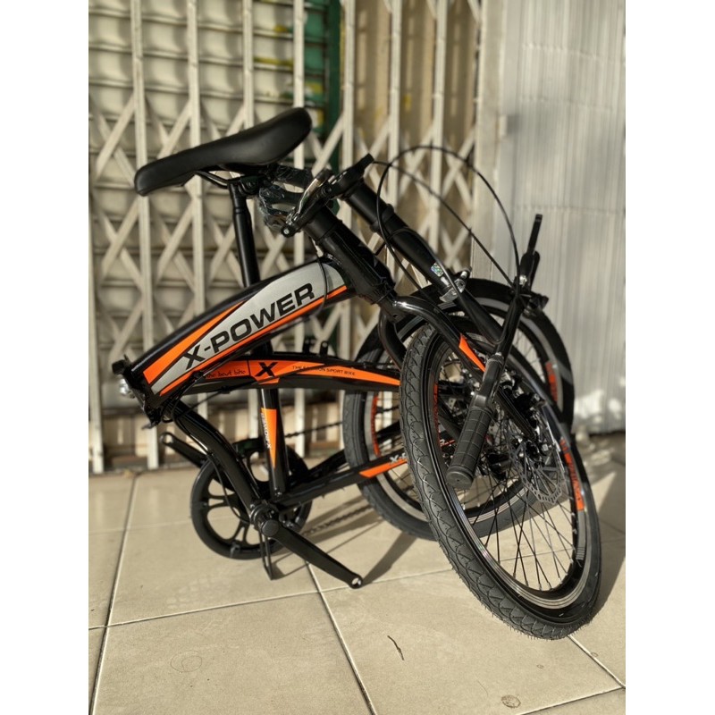 x power folding bike