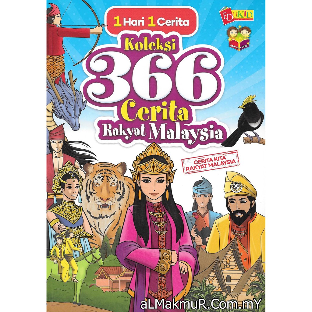 MyB Buku  Koleksi 366 Cerita  Rakyat Malaysia 1 Hari 1 