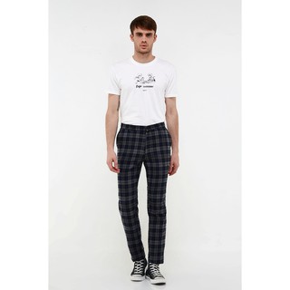  Erigo  Checked Evano Black Pants Shopee Malaysia