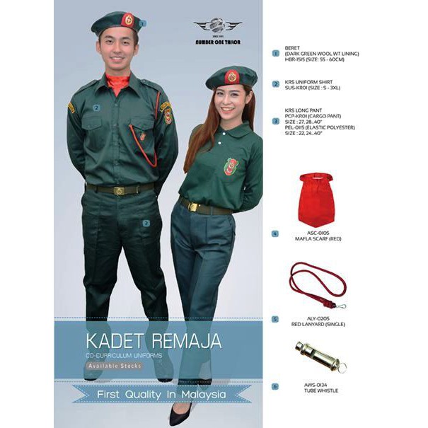  Kadet  Remaja  Sekolah  Accessories Shopee Malaysia