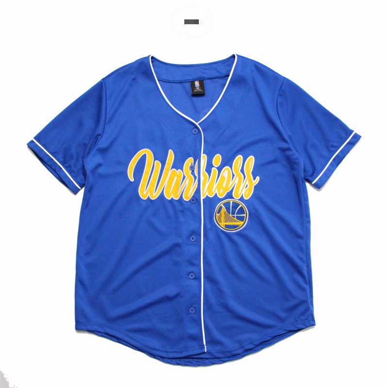 golden state warriors baseball shirt