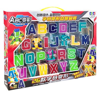 alphabet transformers toy