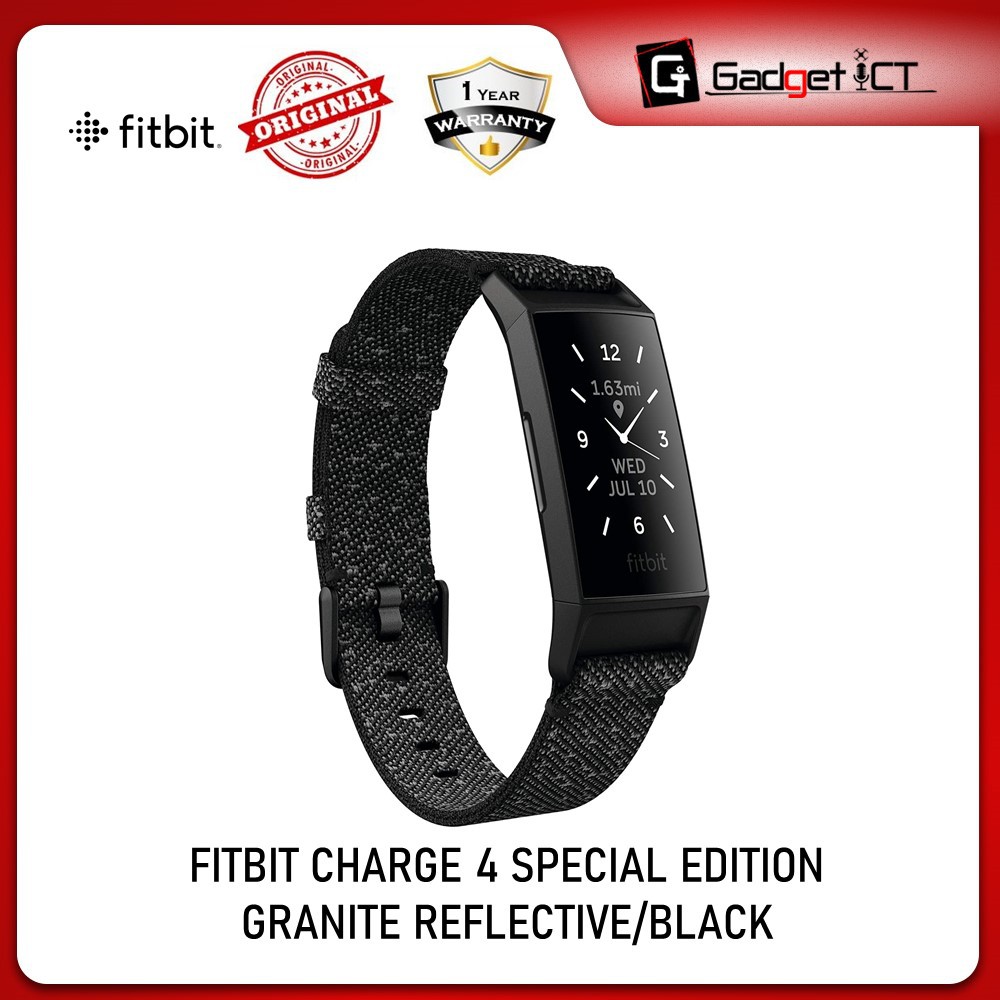 FITBIT CHARGE 4 \u0026 CHARGE 4 SPECIAL EDITION (FB417BKGY-FRCJK / FB417BYBY-FRCJK/FB511GLNV-FRCJK/FB417BKBK-FRCJK)  | Shopee Malaysia
