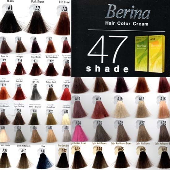 READYSTOCK MCO = Berina Hair Color Dye Highlighter Set pewarna Rambut Kekal  Berina | Shopee Malaysia
