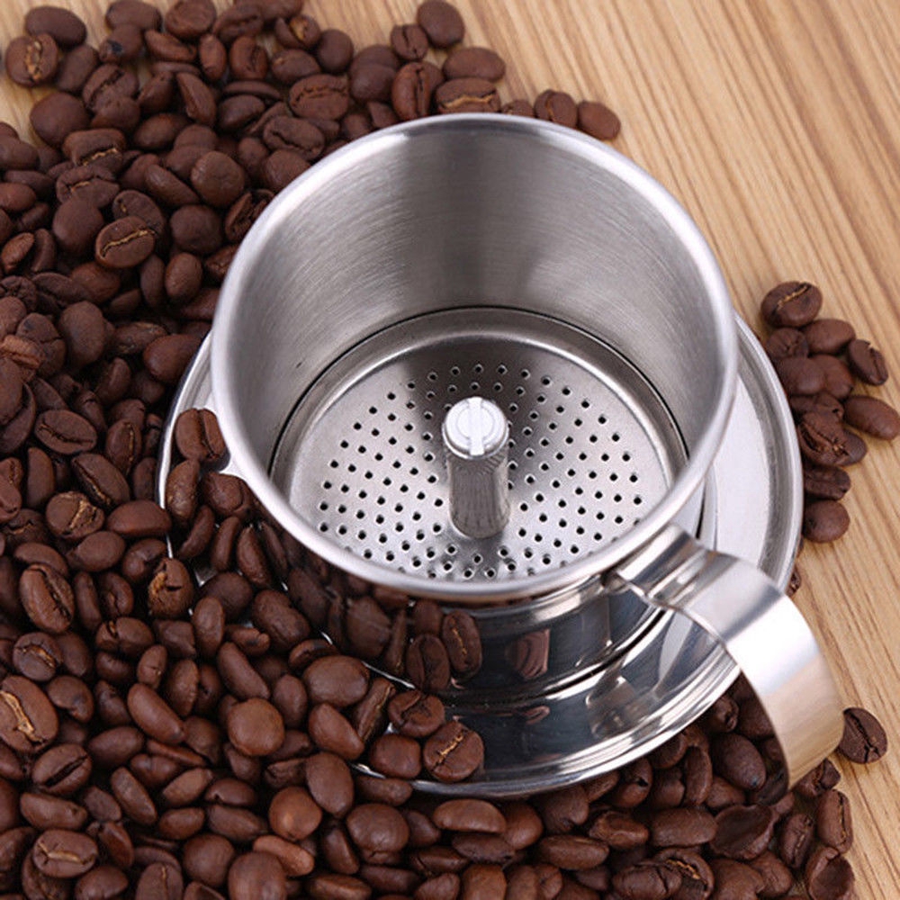 Vietnam Coffee Pot Drip Filter Maker Hot