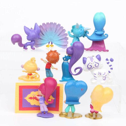 12 Pcs Shimmer And Shine Action Figure Toys Leah Zac Kaz Tala Nahal Shopee Malaysia 0638