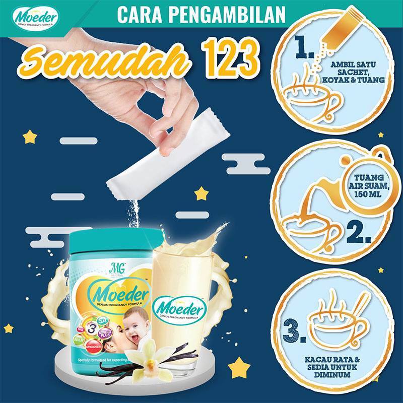 Original 2 Botol Moeder Milk Booster Terkini 2020 Shopee Malaysia