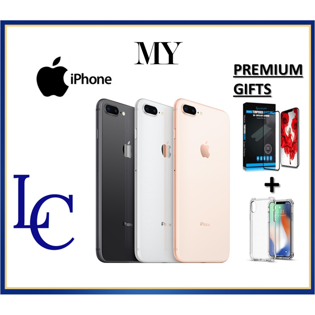 Iphone 8 Plus Myset 64gb 256gb Original 1 Year Warranty Shopee Malaysia