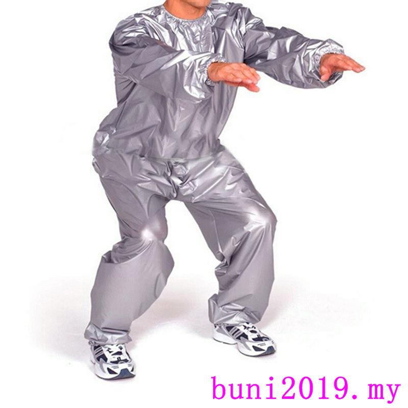 heavy duty sweat suit sauna exercise gym suit