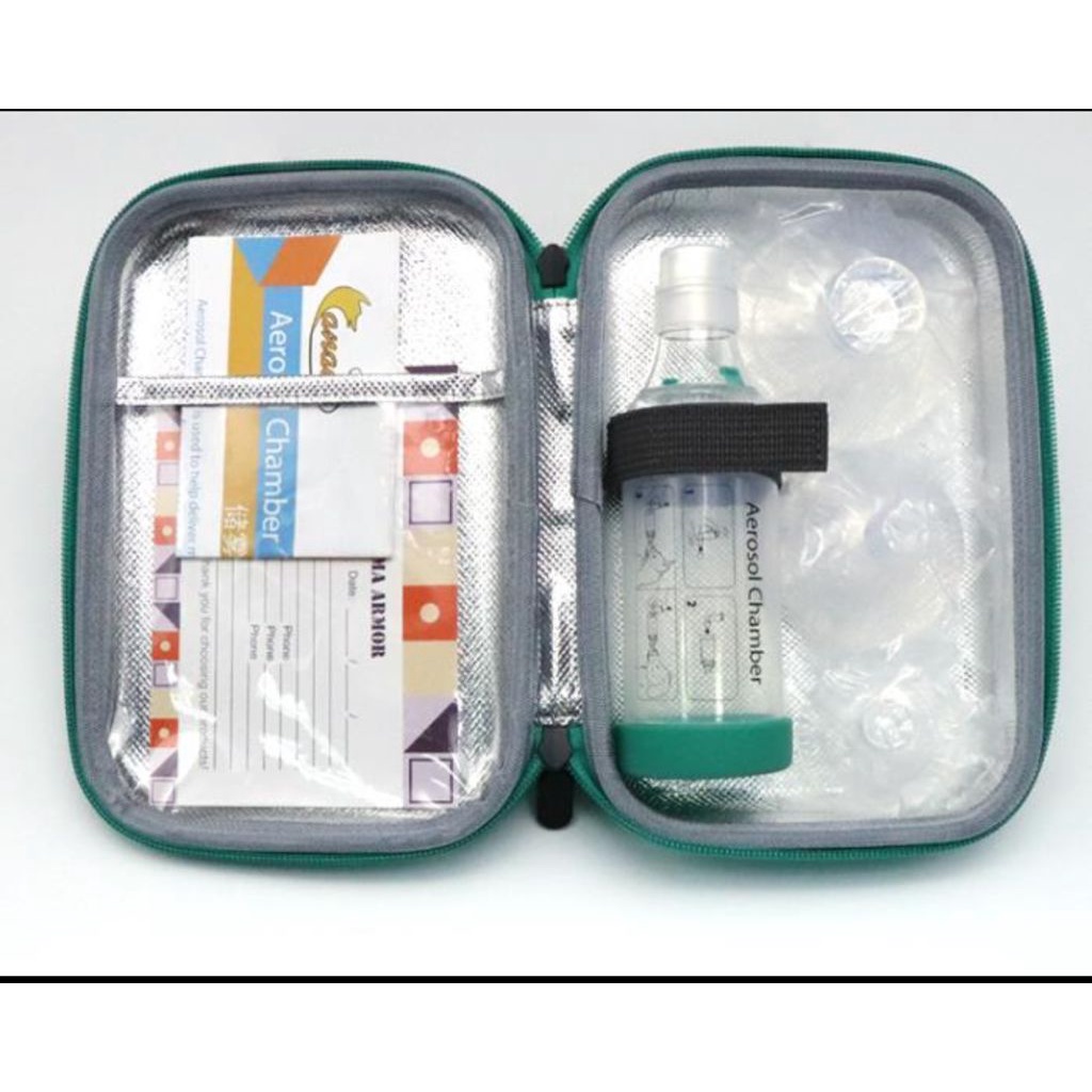 Pet Asthma Chamber Aerosol Inhaler set (casing )