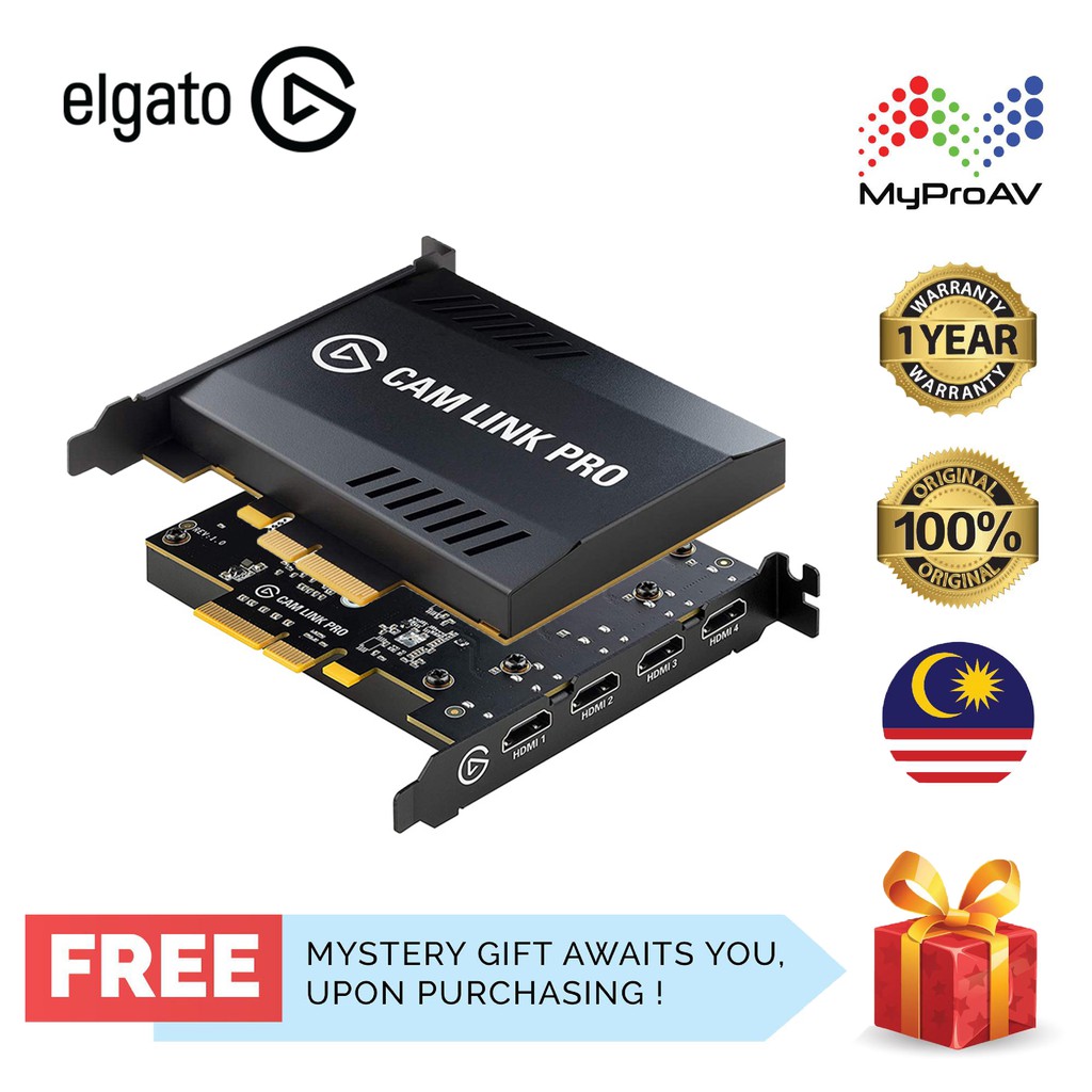 Elgato Cam Link Pro Multi Camera Production Shopee Malaysia