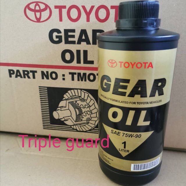 Toyota Manual Transmission Gear Oil SAE 75w90 1Litre Shopee Malaysia