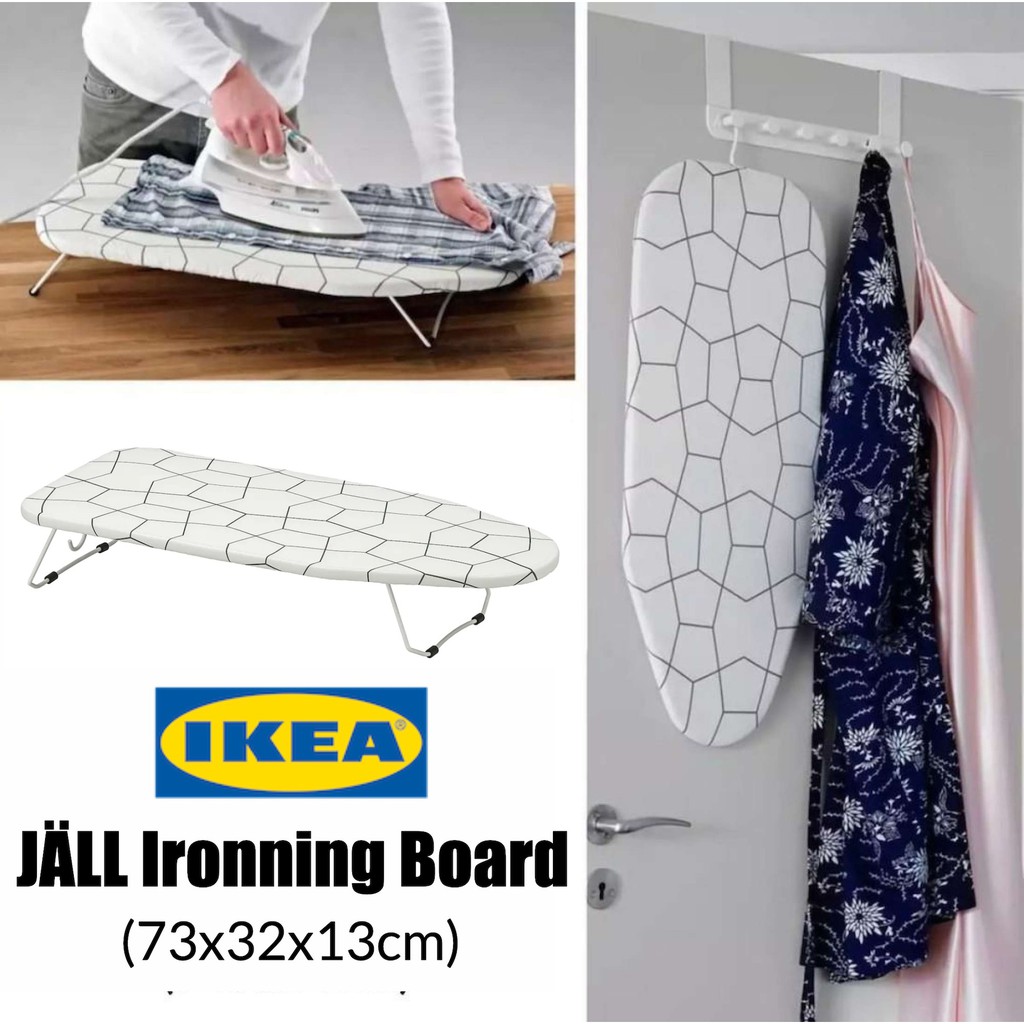 IKEA JALL JÄLL Table Foldable Portable Ironing Board Iron ...