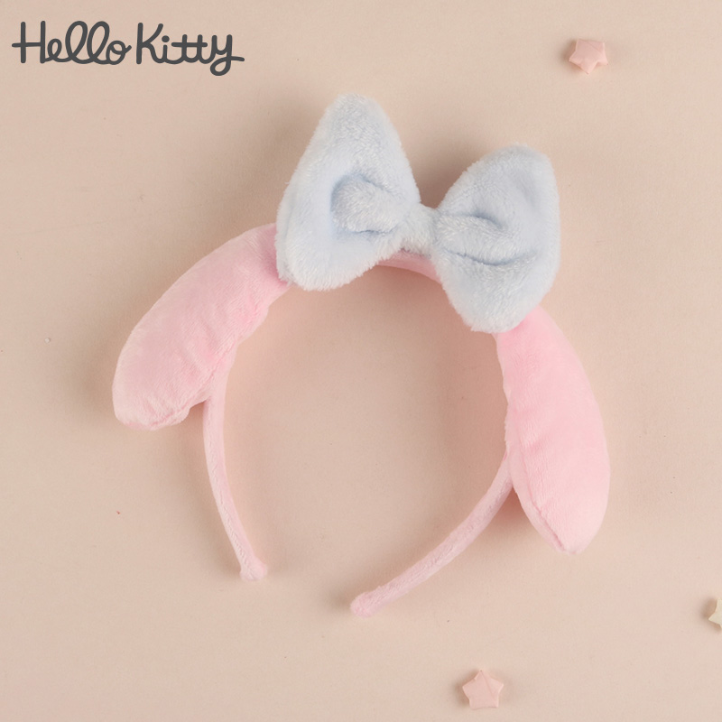 Hello Kitty Cat Ear Headband Genuine Authorization Sweet Bow Cute Super Cartoon Headwear Hair Accessories Rabbit Ears Melody Ee Malaysia - Diy Hello Kitty Ears Headband