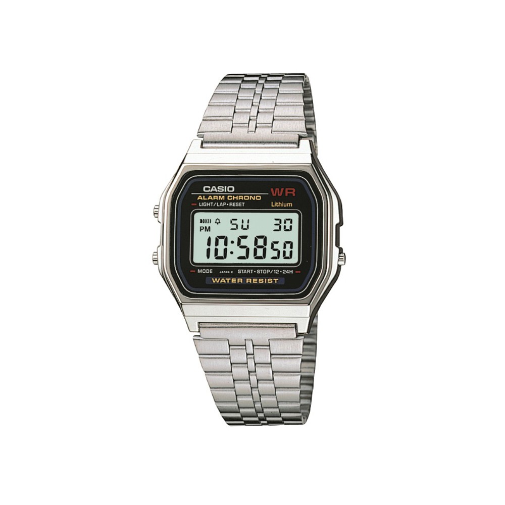 casio a159w black